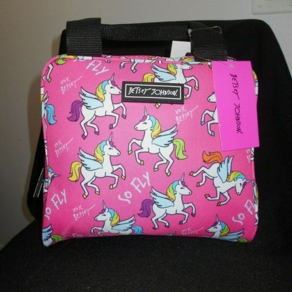 Betsey Johnson Handbags - Betsey Johnson UNICORN LUNCH TOTE